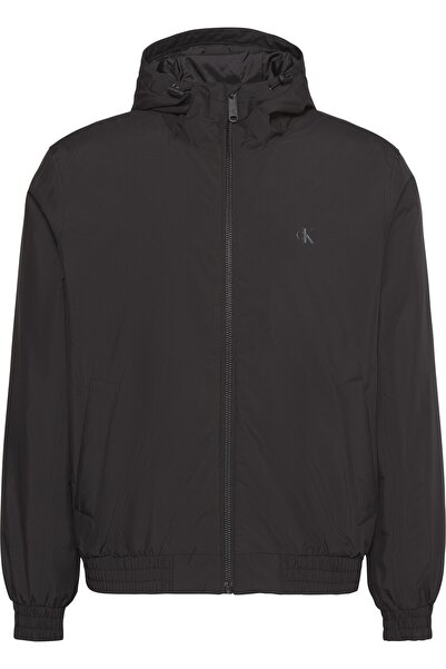 Calvin Klein LS HOODED RIPSTOP HARRINGTON JKT