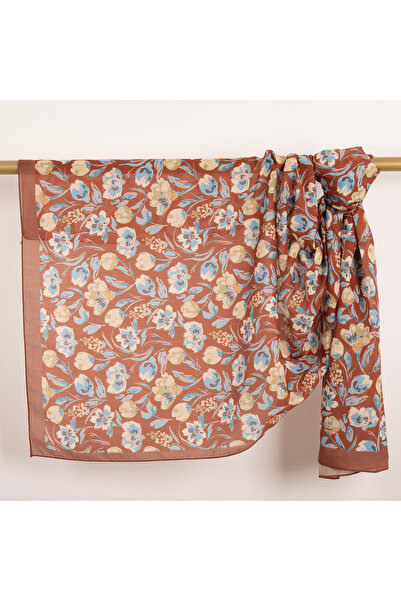 PİRAMİT Natural Shawl |   Lale