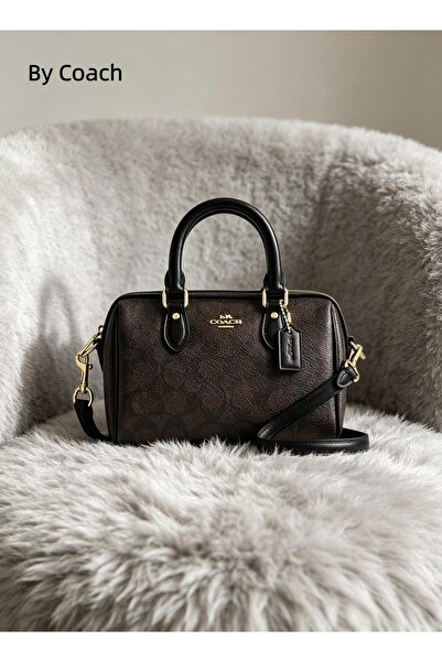 By Coach quilted leather shoulder bag Crossbody bag Handbag Messager Bag