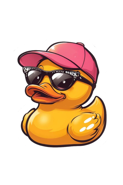 MegaSticker ملصق Kokuş ördek للسيارة، والدراجة النارية، والخوذة، والكمبيوتر ا...
