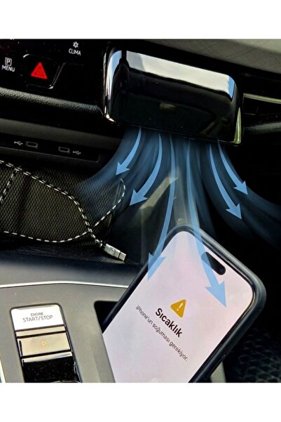 larenauto Golf 8 Uyumlu Klima Yönlendirici - Telefon Soğutucu