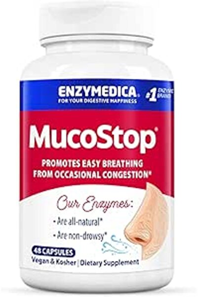 Enzymedica موكوستوب كاب 48S # 1103