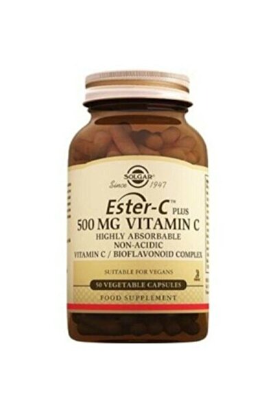 Solgar Ester-c Plus 500 mg Vitamin C 50 Capsule