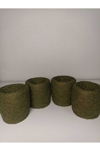 kartopya Açık Haki Renkli Kum Buklet İp 400 Gr(4x100gr)