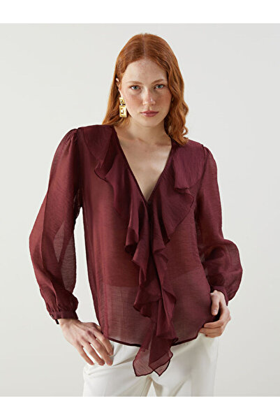 LC Waikiki V-Neck Women's Blouse