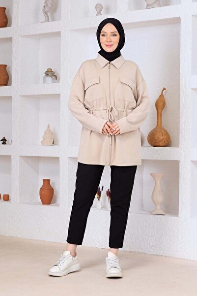 Esma Gündoğdu Modal Tunic Beige