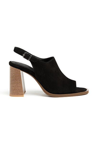 Elile Shoes Genuine Leather Heeled Sandals from Size 34-35 to Size 41