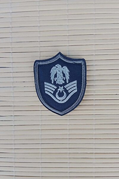 İZMİR ASKERİ MALZEME Hv. Figure. Asb. Ucvs. Navy Blue Floor Eagle Embroidered...