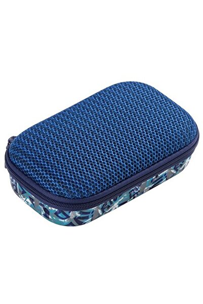Zipit Zippered pencil case, Mesh - ice blue