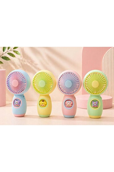 hediye Kuromi Serisi Mini Şarjlı El Fanı Alk5635