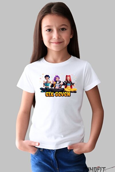GILDAN Tricou Huntrix Six Seven Trio Star Emblematic