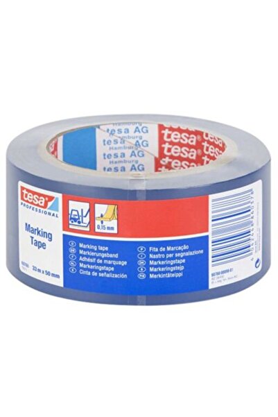 Tesa Ticaret ΚΟΛΛΗΤΙΚΗ ΤΑΙΝΙΑ ΣΗΜΑΔΙΑΣ 50MM / 33M - ΜΠΛΕ/ΜΠΛΕ