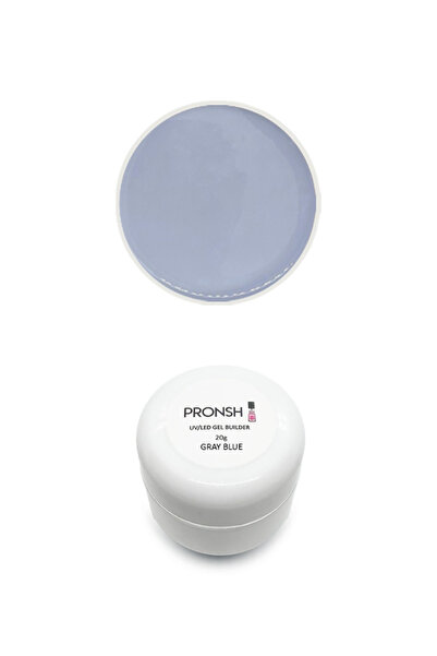 Pronsh Builder Jel 20g Gray Blue , Uv/led Protez Tırnak Jeli