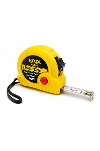 Rodi 2 Meter Tape Measure Measuring Meter with Lock Tape Measure Durable Hand...