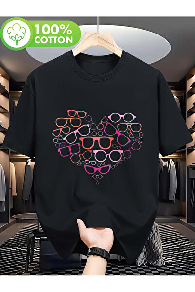 Chic Bloom تي شيرت هدية لعيد الحب لطبيب العيون