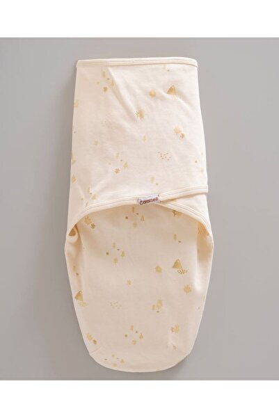 Caramell İncibaby 100% Cotton 0-3 Months Baby Boy Swaddle New Season