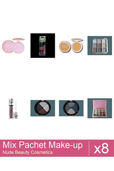 Makeup Set Mix 8 produse Palete Makeup: Paleta Make-up ,True Eyes , Nr 02, Us...