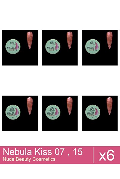 Makeup Set 6x Nebula Kiss 07 , 15 g