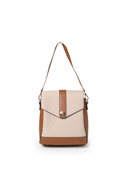 LC Waikiki Nevavm Women's Backpack Th-Yk14319 Cream-Tan