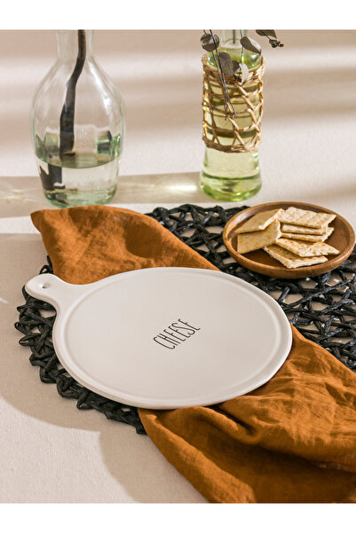 LC Waikiki Printed Ceramic Cheese Plate 26 cm