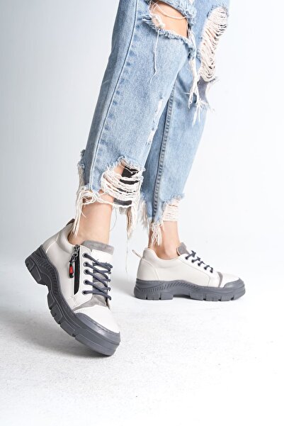 Zapatos Agatha Lace-Up Zippered Orthopedic Sole Women's Sneaker Sports Shoes ...