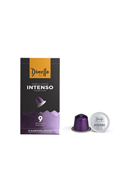 DİMELLO Κάψουλες Intenso συμβατές με Μηχανή Nespresso - 10τεμ.