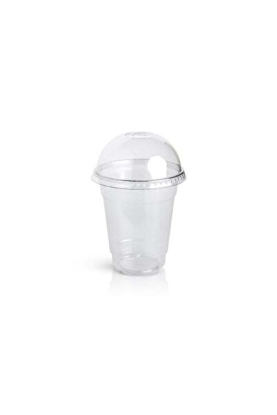ARNON Transparent Juice Cups 12 oz with Dome Lid
