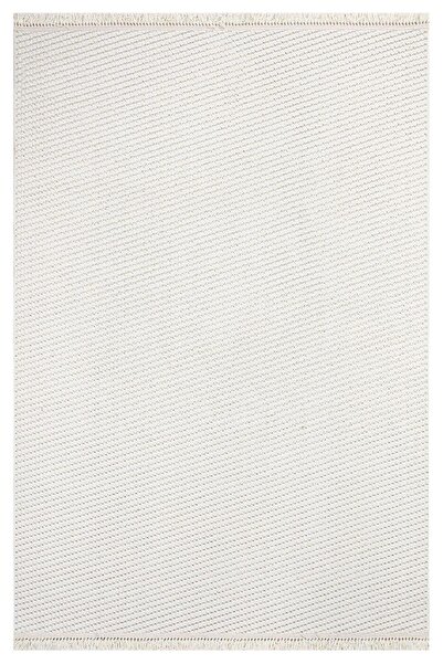 halinet Halı.Net White Modern Washable Non-Slip Living Room Carpet Lxs-Dizayn...