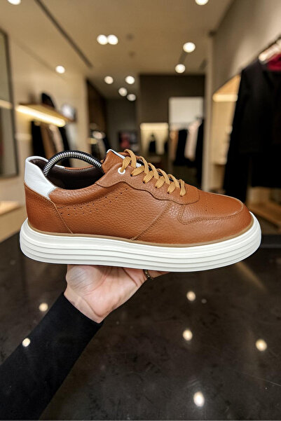 VİVA SHOES Genuine Leather Eva Sole Men's Casual Shoes