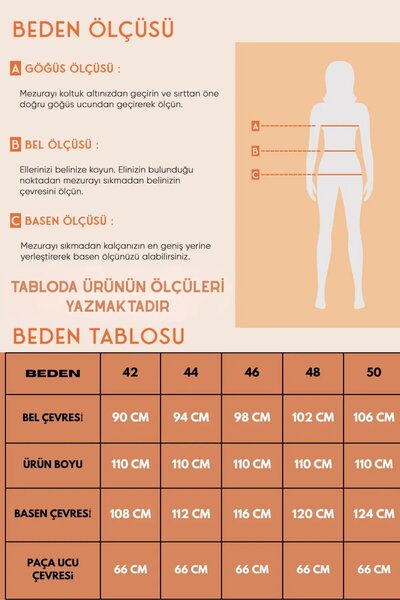 hazelin Kadın Lacivert Büyük Beden Toparlayıcı Palazzo Pantolon HZL26S-ZSS120211