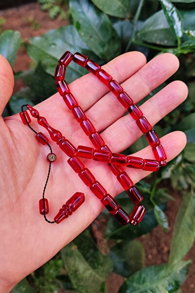 Vip Kehribar 8X11 mm Mesut Elma Usta Signature Cherry Color Zar Amber Prayer ...
