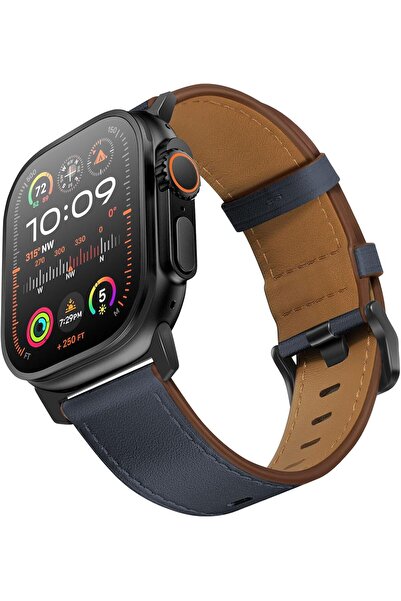 ZTECH High-Quality Genuine Leather Wristband for Apple Watch Ultra 2/Ultra 49...
