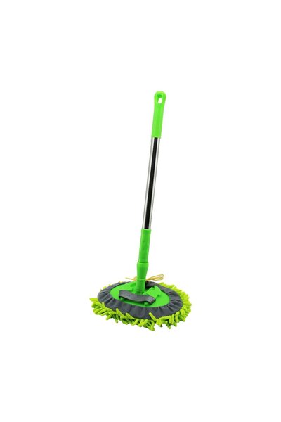 EVDEGEREK 25CM - OVAL MAKARNA MOP RENKLİ MİKROFİBER 180° HAREKETLİ - UZAYAN M...