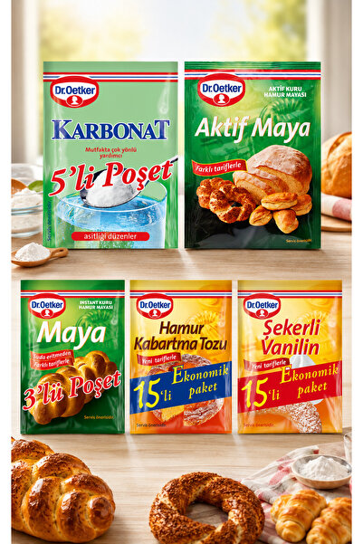 Dr. Oetker Hamur İşleri Küçük Yardımcılar 5’Li Set
