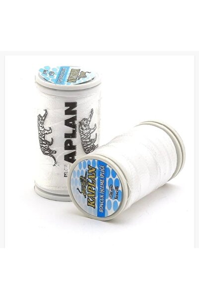 Kaplan Beads Processing Thread White 100 Meters