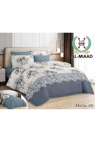 ALMIAAD Summer Cool Microfiber Double Bed Sheet Set 6Pcs Bedsheet Set 6 Piece...