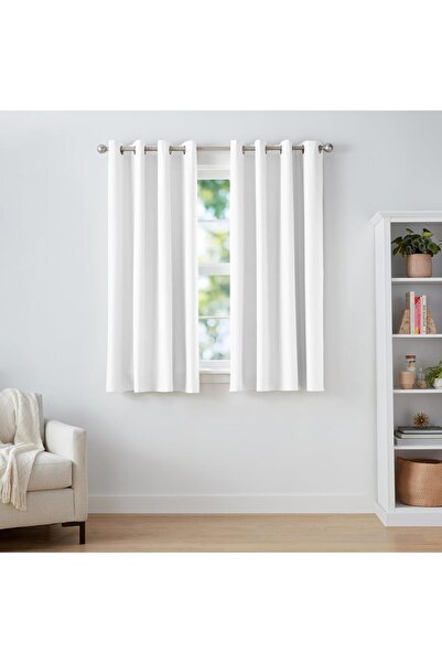 Amazon basics Room Darkening Blackout Window Curtains with Grommets - 132 x 1...