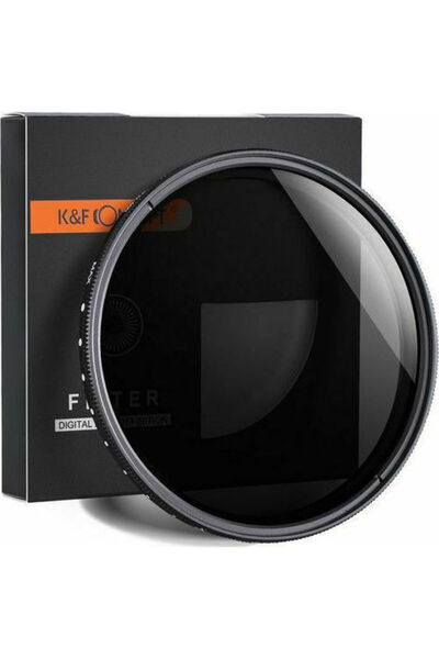 K&F CONCEPT 72mm Μεταβλητό Φίλτρο Fader ND2-ND400