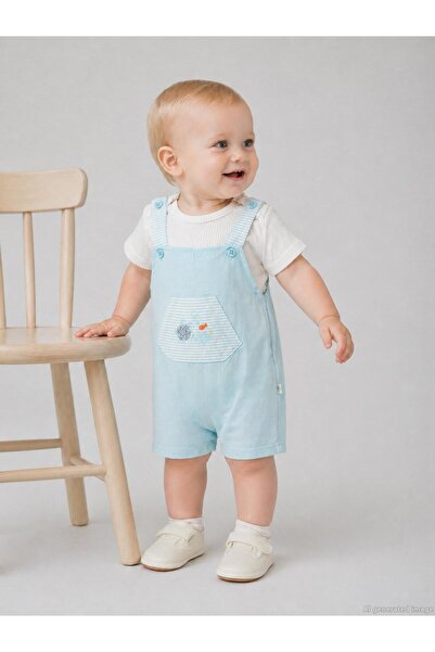 Biorganic Sea Friends 3-9 Ay Takım Slopet - Ekru