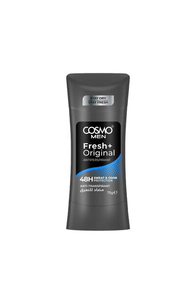 CD Cosmo Designs Cosmo Men Care Fresh + Original Antiperspirant Stick, 75 g, ...
