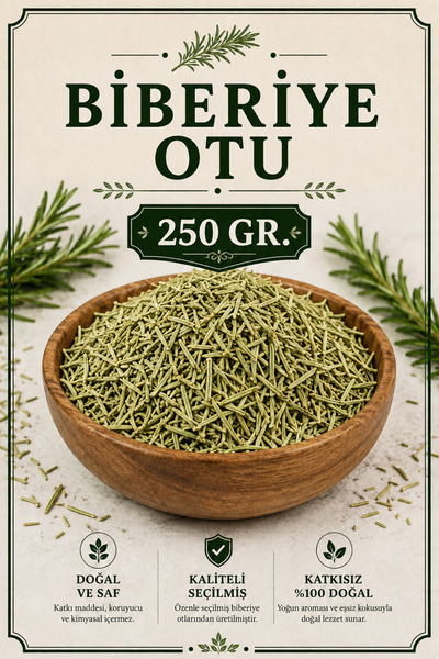 Bayguru Rosemary Herb 250 Gr – Rosemary Leaf Bird's Tongue Rosemary (Rosmarin...