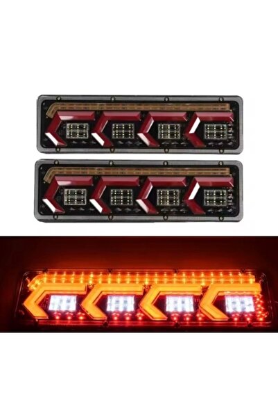 Led Light Alex Set de 2 lumini LED cu semnalizare dinamică 12V-24V L=45 CM