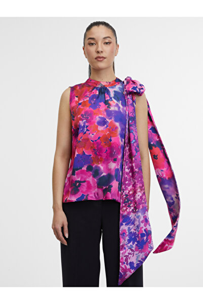 ORSAY Top floral mov de damă