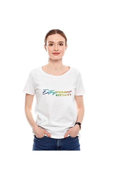 not Unisex Printed Design T-Shirt (Entrepreneur Mentality)| Round Neck Regular Fit T-shirt