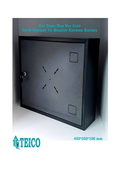 TEICO 4u Dvr Nvr Box Pano Rack Kabineti Ve Monitör Koruma Panosu Teico-5040