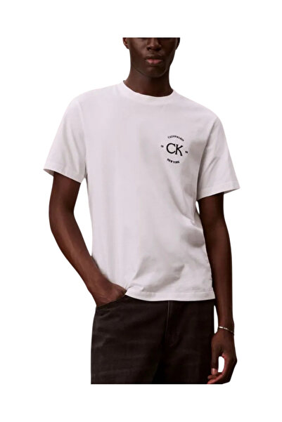 Calvin Klein Ανδρικό T-shirt Λευκό LV04RE825G-YAF