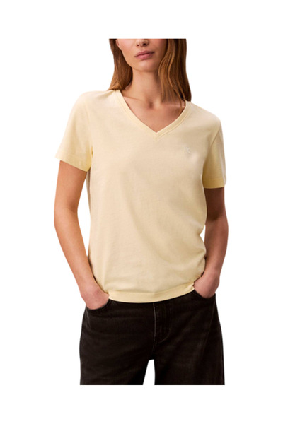 Calvin Klein Γυναικείο T-shirt Κίτρινο LV047B205G-4MY