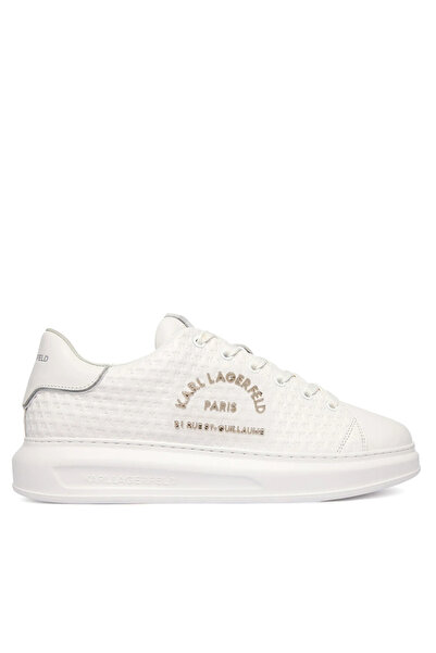 Karl Lagerfeld Ανδρικά Δερμάτινα KAPRI KL Microgram Sneakers Λευκά KL52536K-0...
