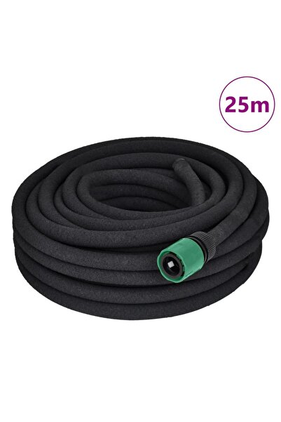 vidaxl Furtun pentru gradina cu micropori cu conector 1/2" 25 m