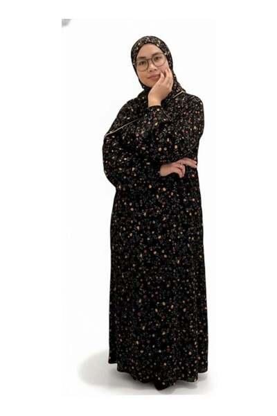 Aymix Women’s One-Piece Prayer Dress | Islamic Full Salah & Namaz Wear with A...